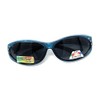 MyUV Womens Polarized Fit Over Glasses Sunglasses Rhinestone Rectangular Frame