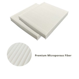 GaeaAuto 2 X Cabin Air Filter fit for International HV507 HV607 LT625 MV607 Kenworth T680 T700 T880 Peterbilt 567 579#P640110 X1987001 PA30093 AF55839