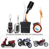 Motorcycle Alarm Security System Remote Start Waterproof 2 Way Anti-Theft