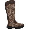 ROCKY Kids Spike Waterproof Snake Boot, Mossy Oak Bottom Land,