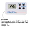 Digital Gefrierschrank oder Kühlschrank Thermometer mit Alarm-Funktion und max/min Funktion
