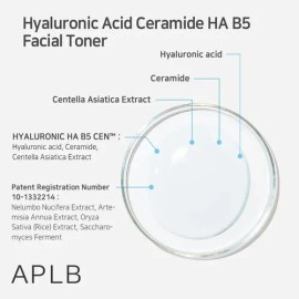 Tónico Aplb Hyaluronic Acid Ceramide Ha B5-160ml Día/noche Todo Tipo De Piel Día/noche