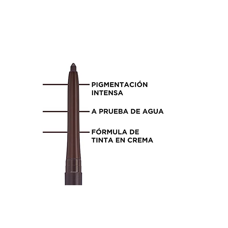 L'Oreal Paris, Delineador Para Ojos Infallible Brown Demin, 0.32G