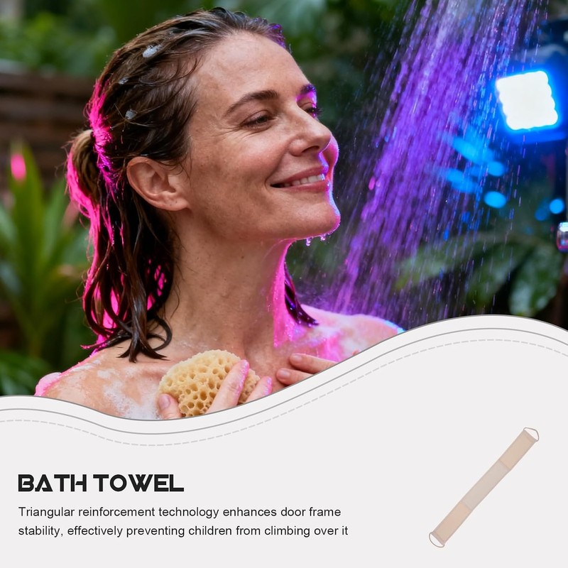 Toalla de Baño de Lufa Beige CORHAD para Exfoliar Cuerpo