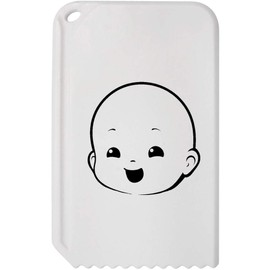 Azeeda 'Happy Baby Face' Plastic Ice Scraper (IC00039687)