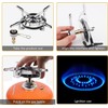 Portable Camping Stove Burner, Mini Backpacking Hiking Stove Burner Ultralight