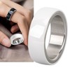 Smart Ring Multifunction Sleep Temperature Monitoring Pedometer 23mah Health Tracker