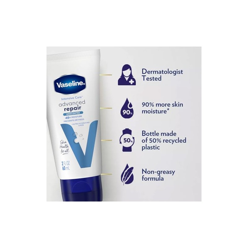 Vaseline Paquete de Lociones de Cuidado Intensivo: Loci?n Reparadora