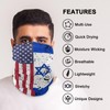 Fashion Bandanas Headwear Seamless Neck Gaiter Headwrap Balaclava (Usa Israel