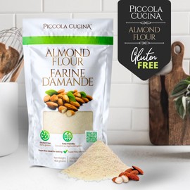 Almond Flour 454 grams, Piccola Cucina, Gluten Free Certified