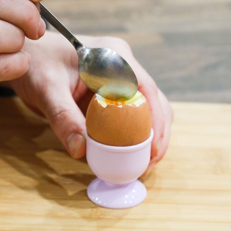 Egg Cups Set of 4, Lightweight Boiled Egg Holders Great