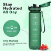 Gobravio Water Bottle 1l, Drinking Bottle BPA Free, Sports Bottle