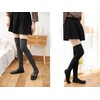 RAKUKOU Over Knee Socks, Cotton, Long Socks, Knee High Socks,
