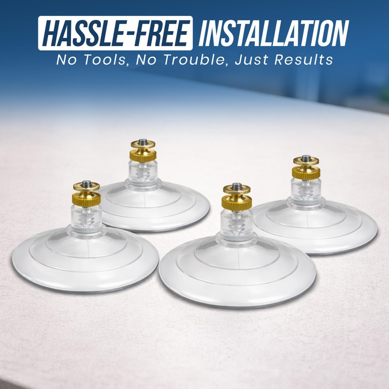 UBL Large Threaded Replacement Suction Cups - Windshield Suction Cup