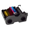 Fargo DTC1000 YMCKO Ribbon Cartridge w/ Cleaning Roller - 45000