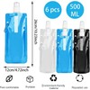 ZeiLaBang Kakadi Foldable Drinking Bottle, Foldable Water Bottle, Reusable Foldable