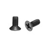 sourcing map M3.5 x 8mm Phillips Screw Fastener Black for