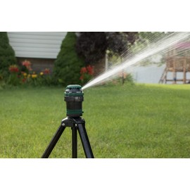 H2O-Six® Gear-Drive Sprinkler Head on Tripod