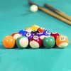 GOTOTOP 16PCS 32MM Mini Pool Ball Billiard Set,Resin Kids Pool