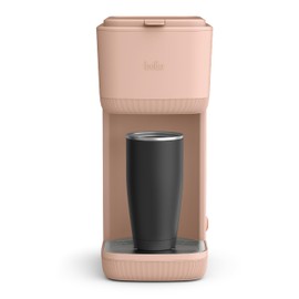 BELLA Single Serve Coffee Maker, K Cup & Coffee Ground Compatible with Removable, Adjustable Drip Tray, Auto Shutoff & Reusable Dishwasher Safe Accessories, Brews 6oz to 14oz, 1000 Watt, Blossom