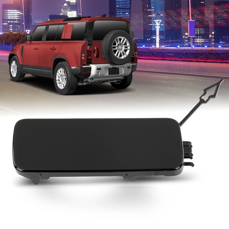 G-PLUS Rear Left Bumper Tow Hook Eye Cover Cap Compatible