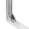 4 x EYPINS Mounting Material Angle 6060, for Aluminium Profile
