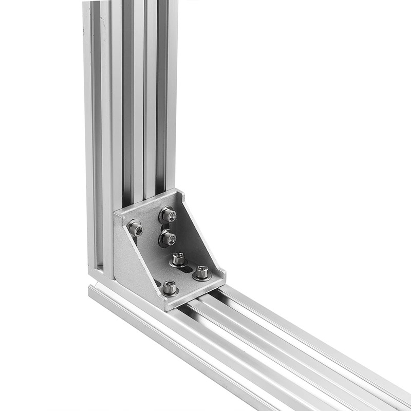4 x EYPINS Mounting Material Angle 6060, for Aluminium Profile