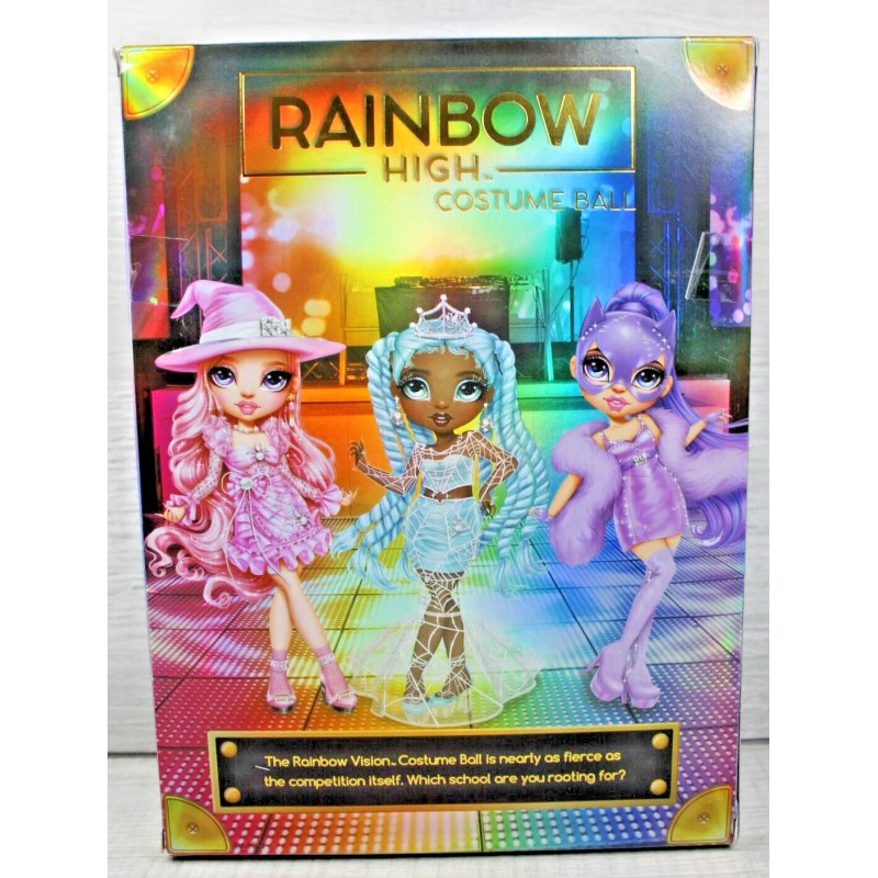 MGA Rainbow High Costume Ball VIOLET WILLOW Rainbow Vision MGA