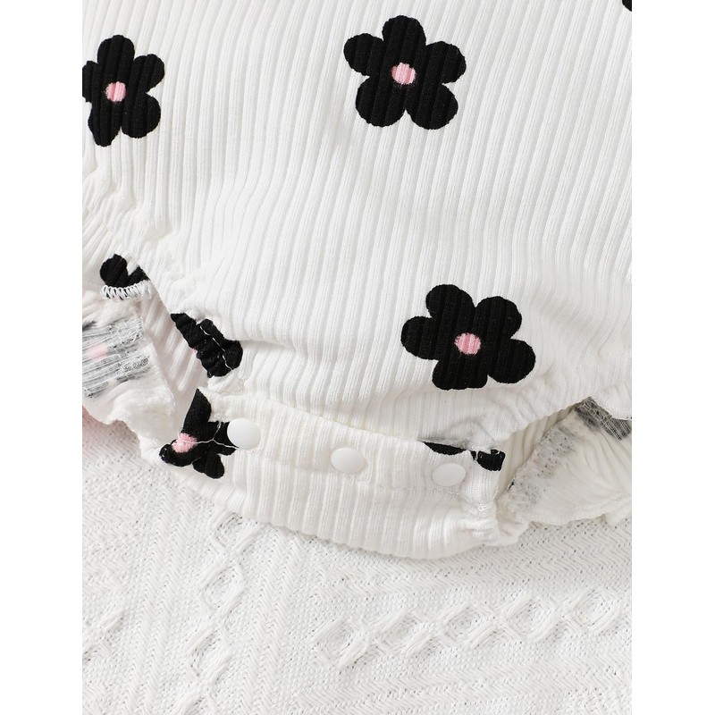 Fullfamous Infant Baby Girl Clothes Outfits Romper Spring Summer Clothing