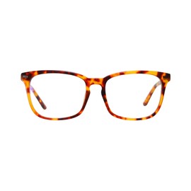 DUCO Retro Square Blue Light Glasses For Men Blue Ray Blocking Glasses Computer Gaming Glasses Nylon Lens Acetate Frame Tortoise 8302