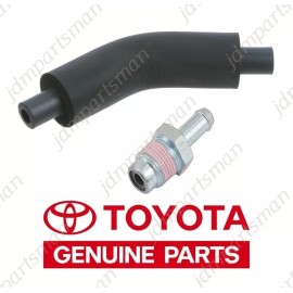 GENUINE PCV Valve 1220420040 + Hose 1226120011 Kit 1997-2007 for Lexus Toyota