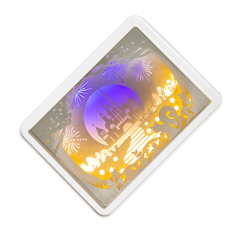 Papercut Light Box Soft Warm Light Romantic USB Battery Powered