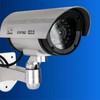 Dummy CCD CCTV Fake Surveillance Camera for Accident Prevention CCTV Black