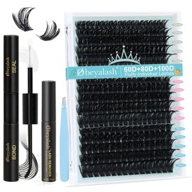 Obeyalash Fluffy Lash Clusters 60D 80D 100D suit
