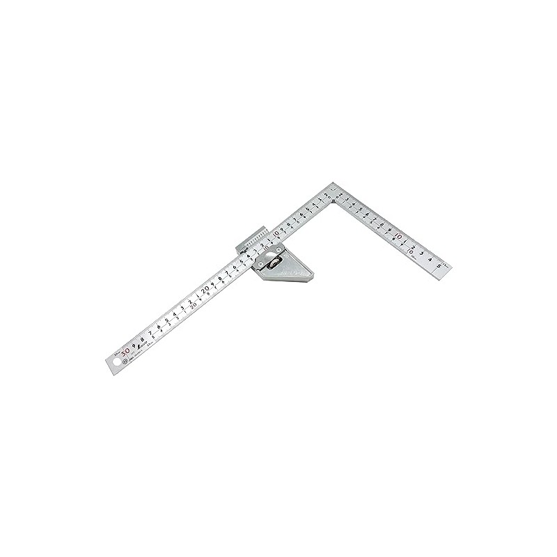 Shinwa 12513 Carpenter's Square 30 x 15 cm by FAMEX