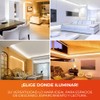Tecnolite Tira LED Luz Suave Cálida 5 Metros 12W -
