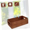 Hohopeti Wood Crate Storage Box for Organizing Sundries Multi-functional Bin