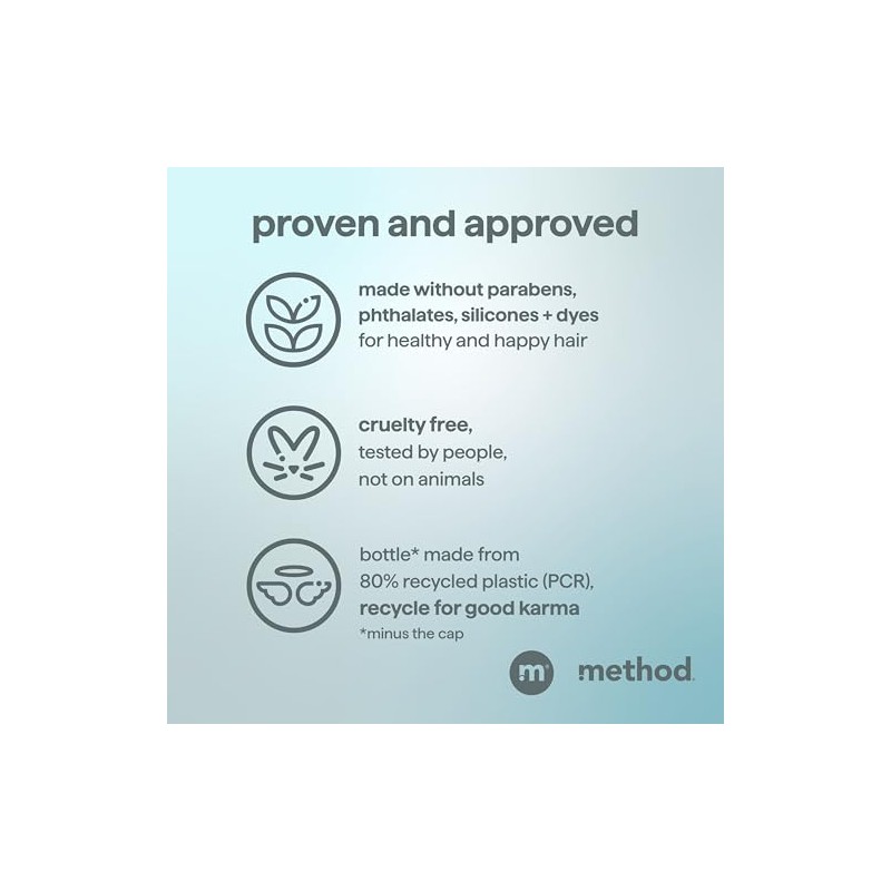 Method Champú 2 en 1 para hombre + acondicionador, Sea