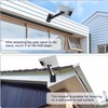 HOLACA Solar Panel Holder for Ring Solar Panel, Water Pipe/Steel