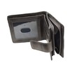 Prime Hide RFID Blocking Men's Vintage Black Leather Bifold Wallet