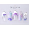 [Tsumekira] Hydrangea Nail Sticker