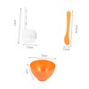 Beavorty Mask Mixing Bowl Set with Spatula Measuring Cup 2