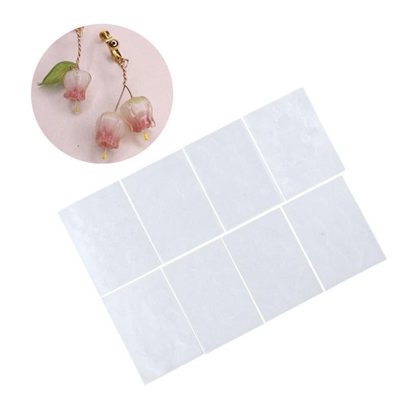 8pcs Heat Shrink Paper for Kids Double Sided High Transparency