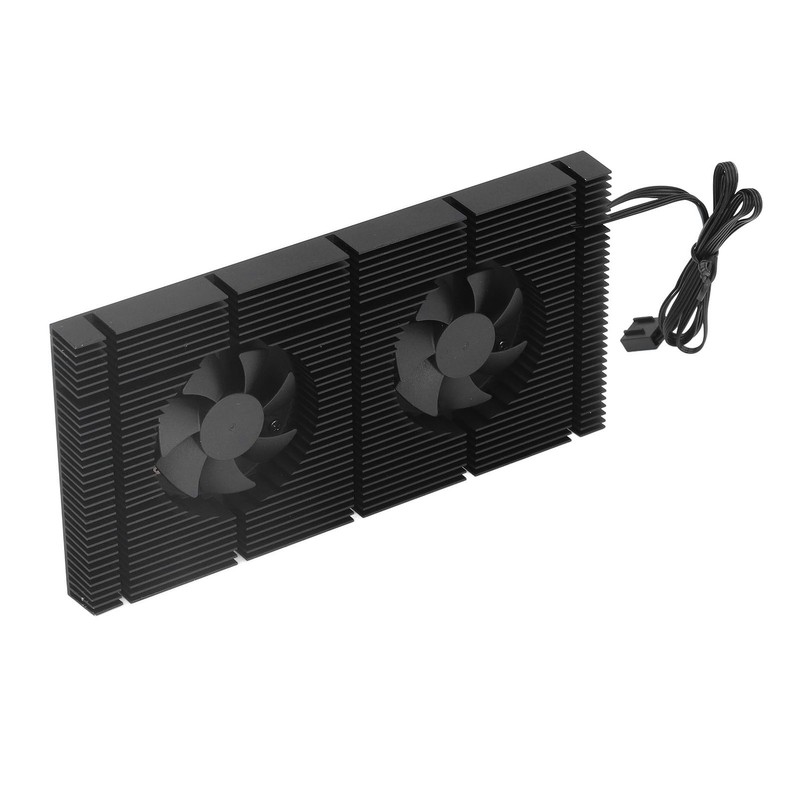 GK6 Dual PWM Fan VRAM Heatsink Adjustable Speed Backplane Memory