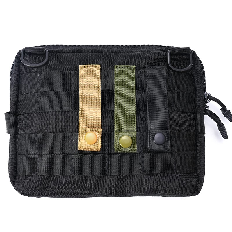 Molle Straps with Snaps 4 inch, Tactical Mod Strap Molle