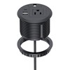Desktop Power Grommet Outlet PD 20W Fast Charging USB-C,Tamper-Resistant Design