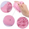 3 Pieces Hair Scalp Massager Shampoo Brush Silicone Head Washer