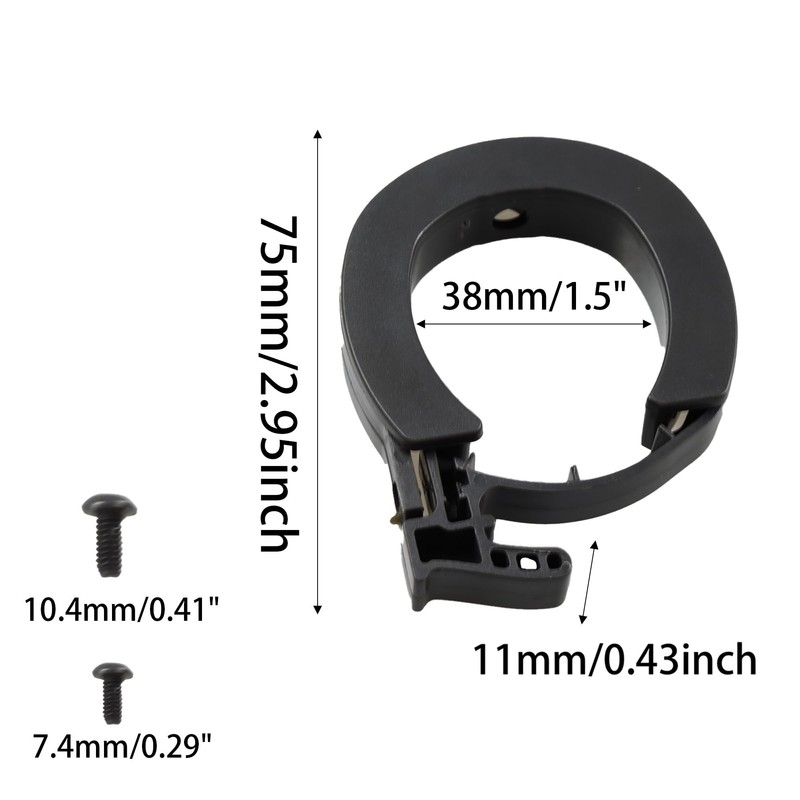 Runseaway 1Piece Front Round Locking Ring Folding Guard Ring for