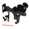 KOMBIUDA 1 PC Car Headrest Tablet Holder Adjustable Rotating Bracket