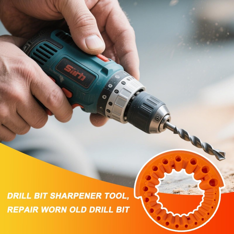 Multi Functional Drill Bit Sharpener - Fast and Accurate Angle